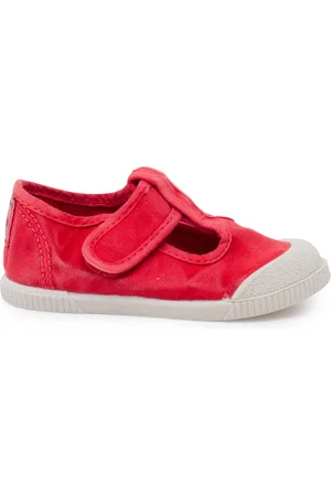 Pisamonas Pantuflas Pepitos Puntera Barefoot Lona Lavada para niño