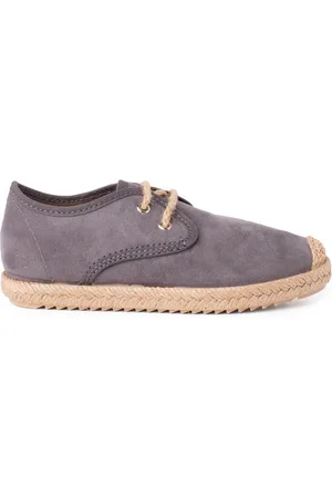 Pisamonas Alpargatas Blucher Puntera Y Cordones Yute Efecto Suede para niño