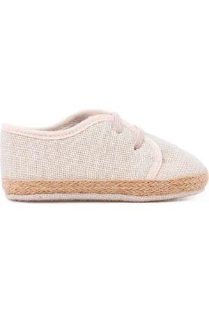 Pisamonas Alpargatas Zapatos Bebé Lino Y Yute Cordón Elástico para niño