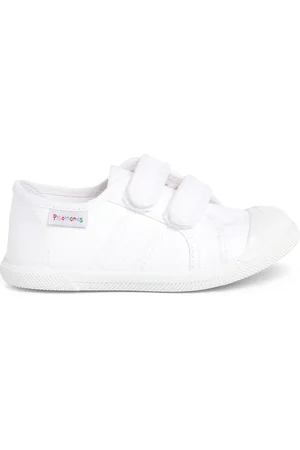 Pisamonas Pantuflas Zapatillas Niños Lona Cinta Adhesiva para niño