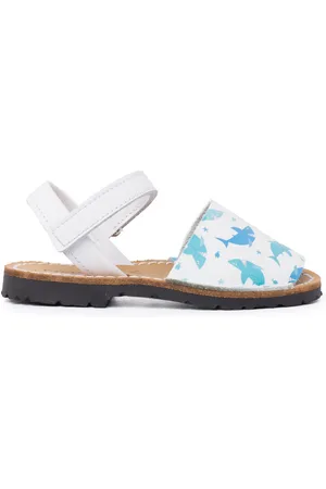 Pisamonas Sandalias Menorquinas Estampadas Niños Tira Adherente para niño