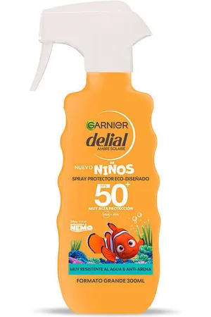 Garnier Protección solar Niños Spray Protector Eco-diseñado Spf50+ para mujer