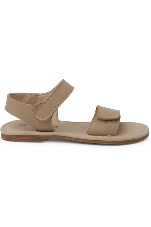 Pisamonas Sandalias Sandalias Napa Tiras Adherentes para niña