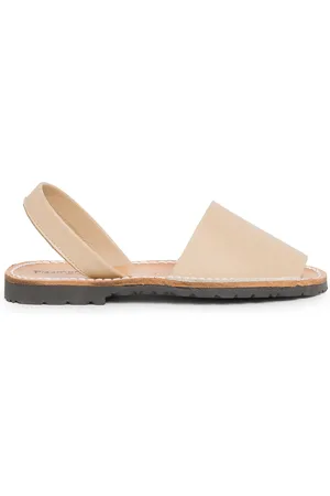 Pisamonas Sandalias Menorquinas Niños Avarcas Napa para mujer