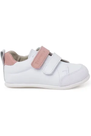 Pisamonas Pantuflas Zapatillas Piel Doble Cierre Adherente Colores para niño
