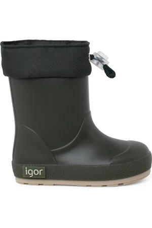 Pisamonas Botas de agua Botas Agua Niños Blanditas Cuello Ajustable para niño
