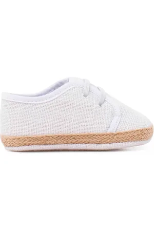 Pisamonas Alpargatas Zapatos Bebé Lino Y Yute Cordón Elástico para niño