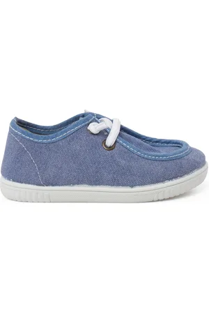 Pisamonas Zapatillas Náuticos Wallaby Suela Fina Cordones Elásticos para niño