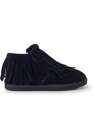 Pisamonas Botines Botín Serraje Flecos Cremallera Lateral para niño