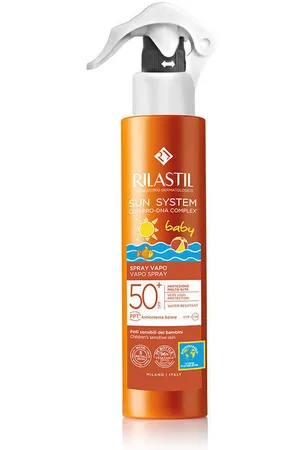 Rilastil Protección solar Sun System Spf50+ Baby Spray Transparente para mujer
