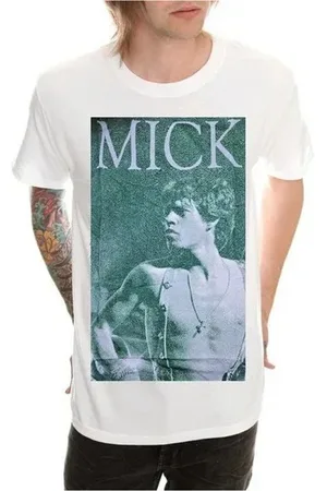 The Rolling Stones Camiseta manga larga Mick Version 2 para mujer
