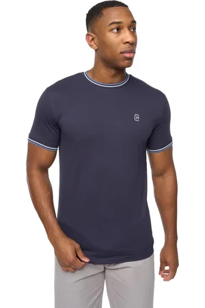 Crosshatch Camiseta manga larga Shellworth para hombre