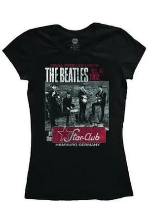 The Beatles Camiseta manga larga Star Club Hamburg para mujer