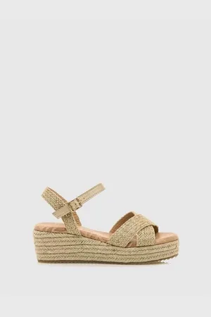 MTNG Sandalias SANDALIA 59553 BEIG para mujer
