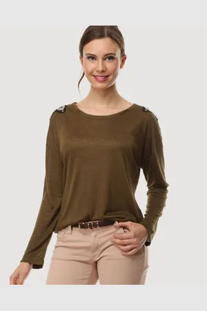 Anany Camiseta manga larga AN-01051 para mujer