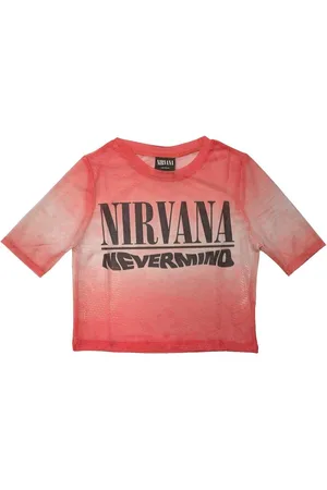 Nirvana Camiseta manga larga Nevermind para mujer