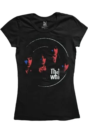 The Who Camiseta manga larga Soundwaves para mujer