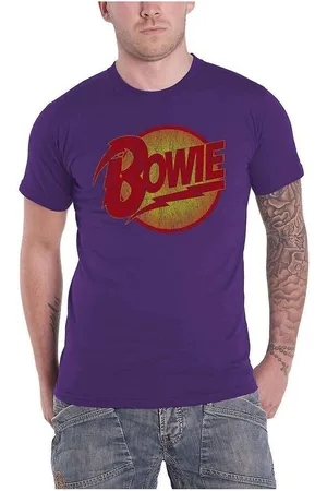 David Bowie Camiseta manga larga Diamond Dogs para mujer