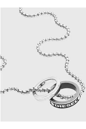 Diesel Collar DX1168-ACCIAIO para hombre