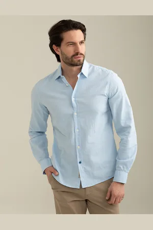 Fred Mello Camisa manga larga FM25S05CT para hombre