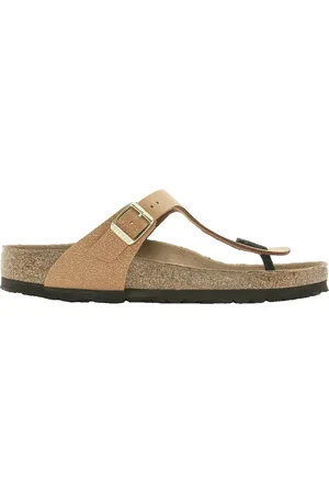 Birkenstock Sandalias Gizeh Lit de pied souple para mujer