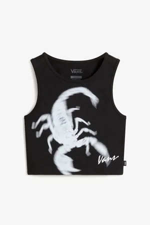 Vans Tops y Camisetas VENOM FITTED CROP TANK para mujer