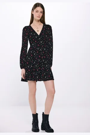 Springfield Vestido corto estampado geométrico