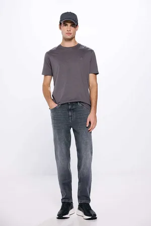 Springfield Jeans slim fit gris oscuro