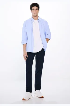 Springfield Jeans slim fit desencolado