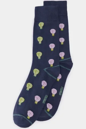 Springfield Calcetín jacquard globos