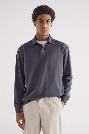 Springfield Polo manga larga lavado regular fit