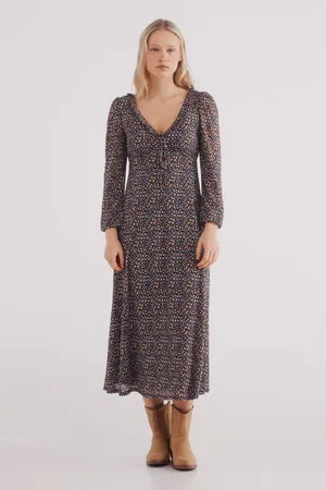 Springfield Vestido midi estampado