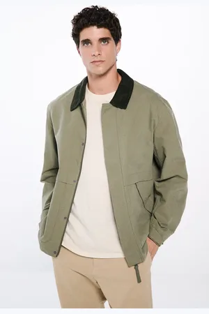 Springfield Parka corta cuello pana