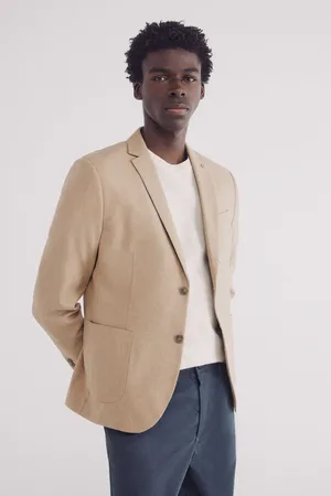Springfield Blazer lino-algodón