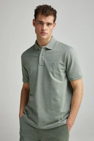 Springfield Polo piqué estampado all over regular fit