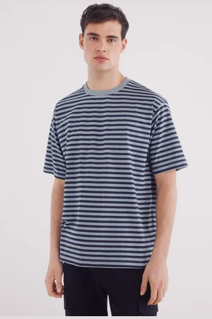 Springfield Camiseta rayas estampada