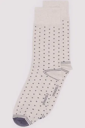 Springfield Calcetín jacquard lunares