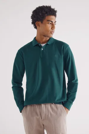 Springfield Polo piqué manga larga