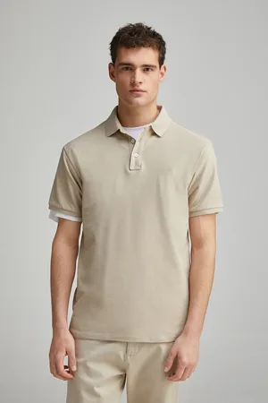 Springfield Polo piqué contraste tapeta slim fit
