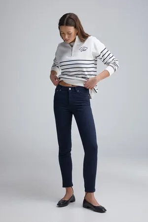 Springfield Jeans slim cropped color