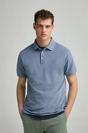 Springfield Polo piqué contraste tapeta slim fit