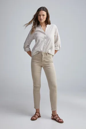 Springfield Jeans slim cropped color