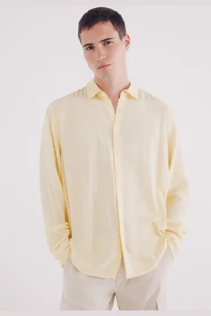 Springfield Camisa polera lino viscosa fil a fil