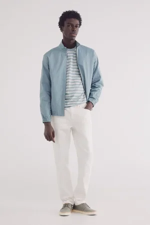 Springfield Jeans blancos slim fit