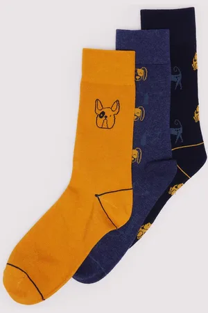Springfield Pack 3 calcetines jacquard perros