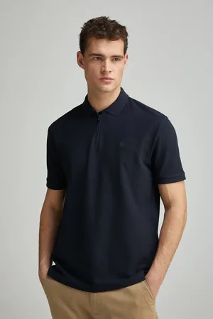 Springfield Polo piqué cremallera regular fit