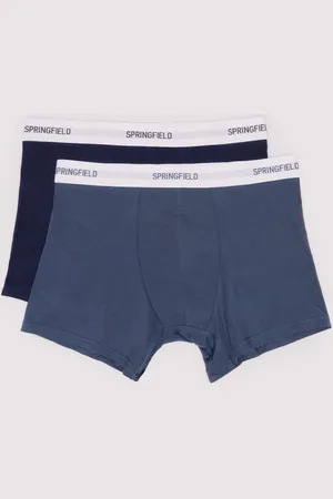 Springfield Pack 2 boxers cinturilla contraste