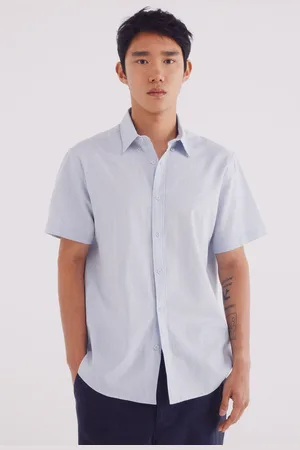 Springfield Camisa manga corta lino