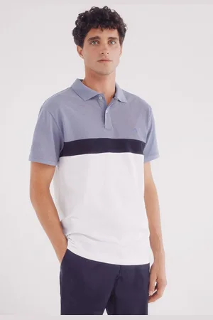 Springfield Polo piqué bloques color slim fit