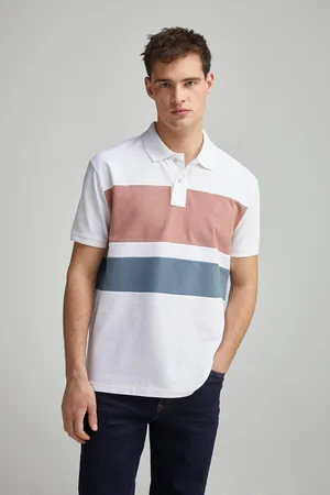 Springfield Polo piqué bloques color regular fit